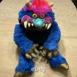 Vintage 1986 MY PET MONSTER 24 Stuffed Animal RARE 1980's Toy PLUSH AmToy