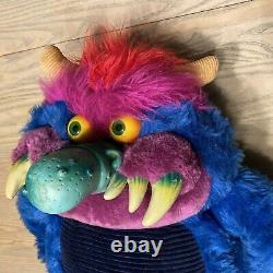 Vintage 1986 MY PET MONSTER 24 Stuffed Animal RARE 1980's Toy PLUSH AmToy