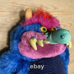 Vintage 1986 MY PET MONSTER 24 Stuffed Animal RARE 1980's Toy PLUSH AmToy