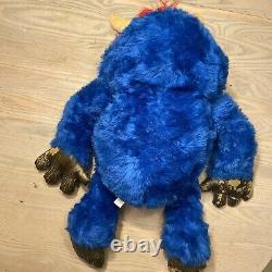 Vintage 1986 MY PET MONSTER 24 Stuffed Animal RARE 1980's Toy PLUSH AmToy