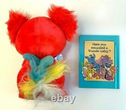 Vintage 1986 WUZZLES Plush KOALAKEET with BOOK! Disney Hasbro Stuffed Koala Wuzzle