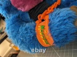 Vintage 1986 my pet monster plush toy 24 One Set Of Cuffs