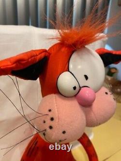 Vintage 1987 Bill The Cat Plush Stuffed Animal Bloom County Dakin