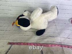 Vintage 1987 Dakin Dog Puppy Stuffed Animal Plush Toy Propeller Helicopter Hat