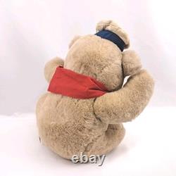 Vintage 1987 Francesca Hoerlein Jacques Bear With Hat Stuffed Animal Plush