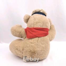 Vintage 1987 Francesca Hoerlein Jacques Bear With Hat Stuffed Animal Plush