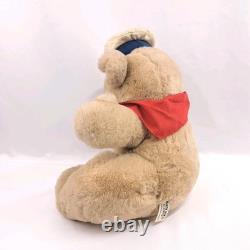 Vintage 1987 Francesca Hoerlein Jacques Bear With Hat Stuffed Animal Plush