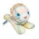 Vintage 1987 Playskool Snuzzles Plaid Baby Blankies Lion Stuffed Animal Plush