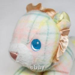 Vintage 1987 Playskool Snuzzles Plaid Baby Blankies Lion Stuffed Animal Plush