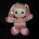 Vintage 1989 Mattel Pj Sparkles Sparklin Pink Baby Bunny Stuffed Animal Plush