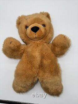 Vintage 1990 Playskool Teddy Bear Brown Stuffed Animal Plush Toy 12 5149