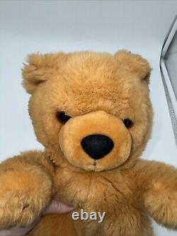 Vintage 1990 Playskool Teddy Bear Brown Stuffed Animal Plush Toy 12 5149