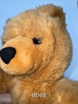 Vintage 1990 Playskool Teddy Bear Brown Stuffed Animal Plush Toy 12 5149