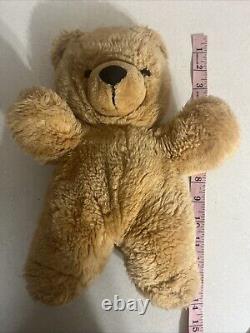 Vintage 1990 Playskool Teddy Bear Brown Stuffed Animal Plush Toy 12 5149 Rare