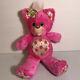 Vintage 1991 Hallmark Party Yum Yums Candy Apple Kitty Pink Scented Plush Kenner
