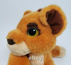 Vintage 1998 Disney The Lion King Simba's Pride Kovu Stuffed Animal Plush Toy