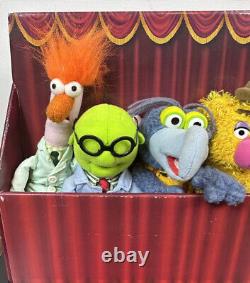 Vintage 2004 Sababa Toys The Muppet Show Mini Plush Set of 8 Brand New In Box