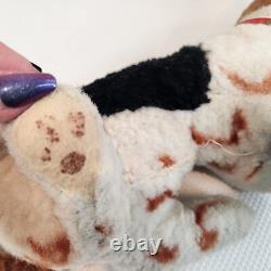 Vintage 50s Rushton Rubber Face Dog Stuffed Animal Plush Toy Basset Hound