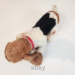 Vintage 50s Rushton Rubber Face Dog Stuffed Animal Plush Toy Basset Hound