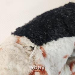 Vintage 50s Rushton Rubber Face Dog Stuffed Animal Plush Toy Basset Hound