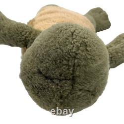 Vintage 90s Plush Turtle Tortoise Manhattan Toy Company Stuffed Animal 1991