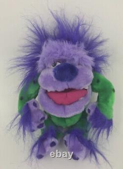 Vintage Ace Monster 10 Plush Purple & Green Stuffed Animal Toy