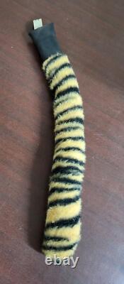 Vintage Animal Fair THE TERRIBLE TAIL 18 Plush Stuffed Tiger Tail 1981 MORE