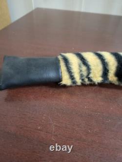 Vintage Animal Fair THE TERRIBLE TAIL 18 Plush Stuffed Tiger Tail 1981 MORE