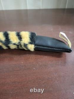 Vintage Animal Fair THE TERRIBLE TAIL 18 Plush Stuffed Tiger Tail 1981 MORE