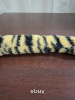 Vintage Animal Fair THE TERRIBLE TAIL 18 Plush Stuffed Tiger Tail 1981 MORE