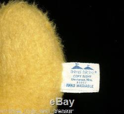 Vintage Animal Fair Yellow Leo Leroy The Lion Stuffed Plush Toy Henry's Friend