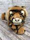 Vintage Aurora Tiger Plush Realistic Stuffed Animal Jumbo 26 Laying Rare Htf