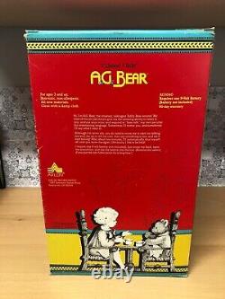 Vintage Axlon 1985'Talking' AG Baby Bear With Voice Box. Plush Toy. 1985
