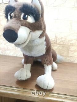 Vintage Balto Half Wolf Dog Stuffed Animal Plush Toy Universal City Studios 1995