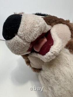 Vintage Balto Laying Plush Stuffed Animal 1995 Movie Dog Universal City Studios