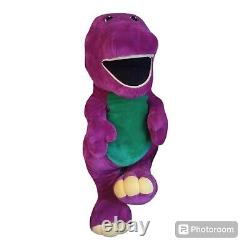 Vintage Barney Dinosaur 1993 Jumbo 4.5 Foot Stuffed Animal Toy Lyons Plush Heavy