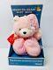 Vintage Chosun Heart To Heart Baby Bear Pink Plush Stuffed Animal New In Box Sh1