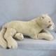 Vintage Cuddle Toys By Douglas Mountain Lion Cat Large Bed Plushy Made Usa 28
