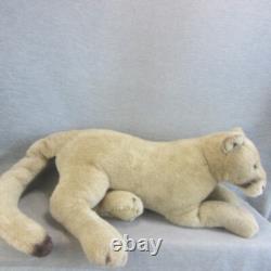 Vintage Cuddle Toys by Douglas Mountain Lion Cat Large Bed Plushy Made USA 28