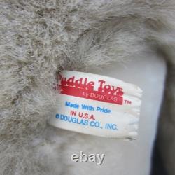 Vintage Cuddle Toys by Douglas Mountain Lion Cat Large Bed Plushy Made USA 28