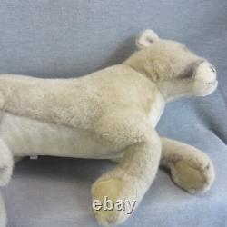 Vintage Cuddle Toys by Douglas Mountain Lion Cat Large Bed Plushy Made USA 28