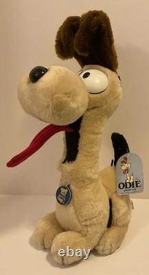 Vintage Dakin Garfield Odie Plush Dog Stuffed Animal United Feature 16 Rare Nos
