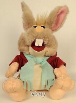 Vintage Disney Parks Henson's Muppet Vision 3D Bean Bunny Plush Stuffed Animal