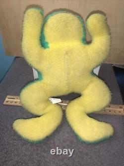 Vintage Douglas Cuddle Toy (Frog)Stuffed Toy Plush With Wind-up Music Box