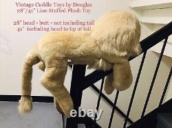 Vintage Douglas Cuddle Toys 28/41 Lion Plush Stuffed Animal