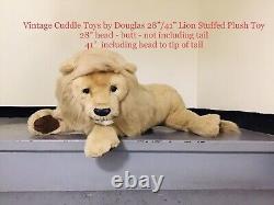 Vintage Douglas Cuddle Toys 28/41 Lion Plush Stuffed Animal