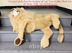 Vintage Douglas Cuddle Toys 28/41 Lion Plush Stuffed Animal