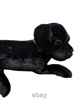 Vintage Douglas Toys Black Lab Jumbo Labrador Plush Stuffed Animal 30 RARE