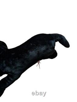 Vintage Douglas Toys Black Lab Jumbo Labrador Plush Stuffed Animal 30 RARE