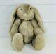 Vintage Furry Fellow Real Fur Bunny Rabbit Easter By Leah Andritz Plush Stuffed
